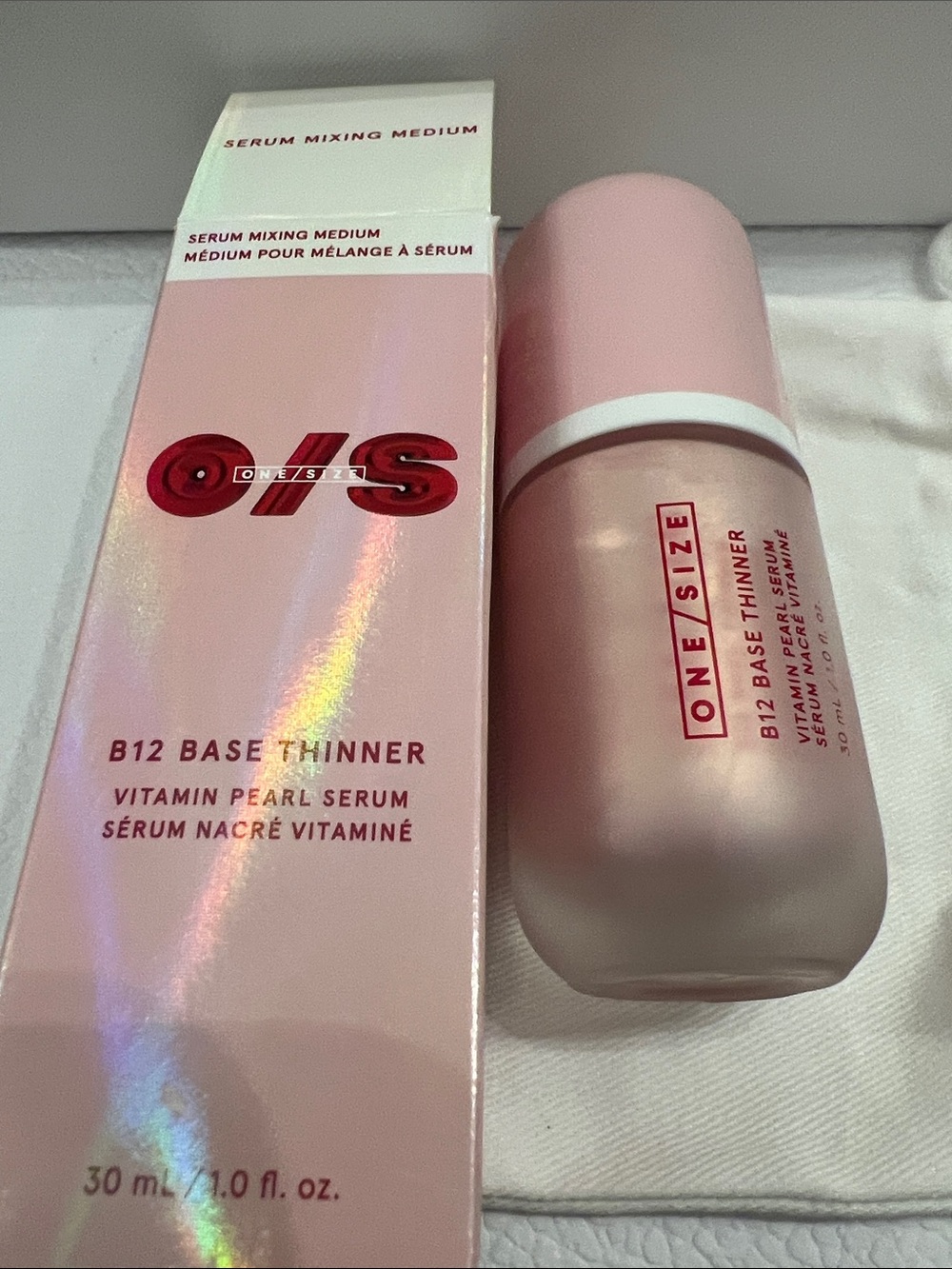 ONE/SIZE B12 Base Thinner Vitamin Pearl Serum